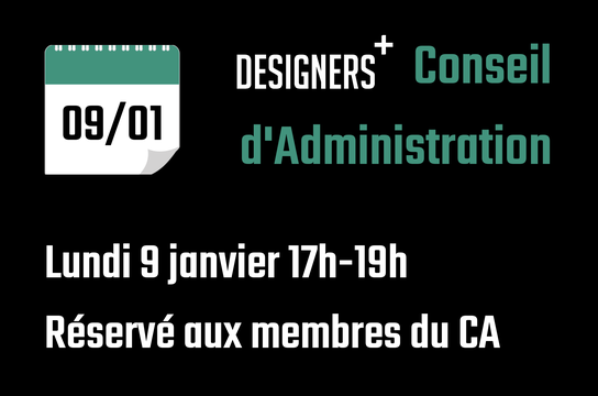 Conseil d'administration Designers+