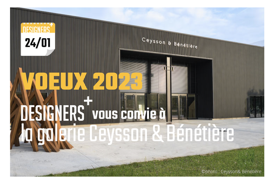 Voeux 2023 designers plus